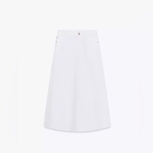 ZARA…Z1975 MIDI DENIM LAYER SKIRT